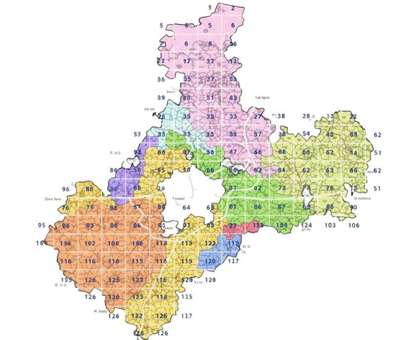 NMRDA Metro Region Map